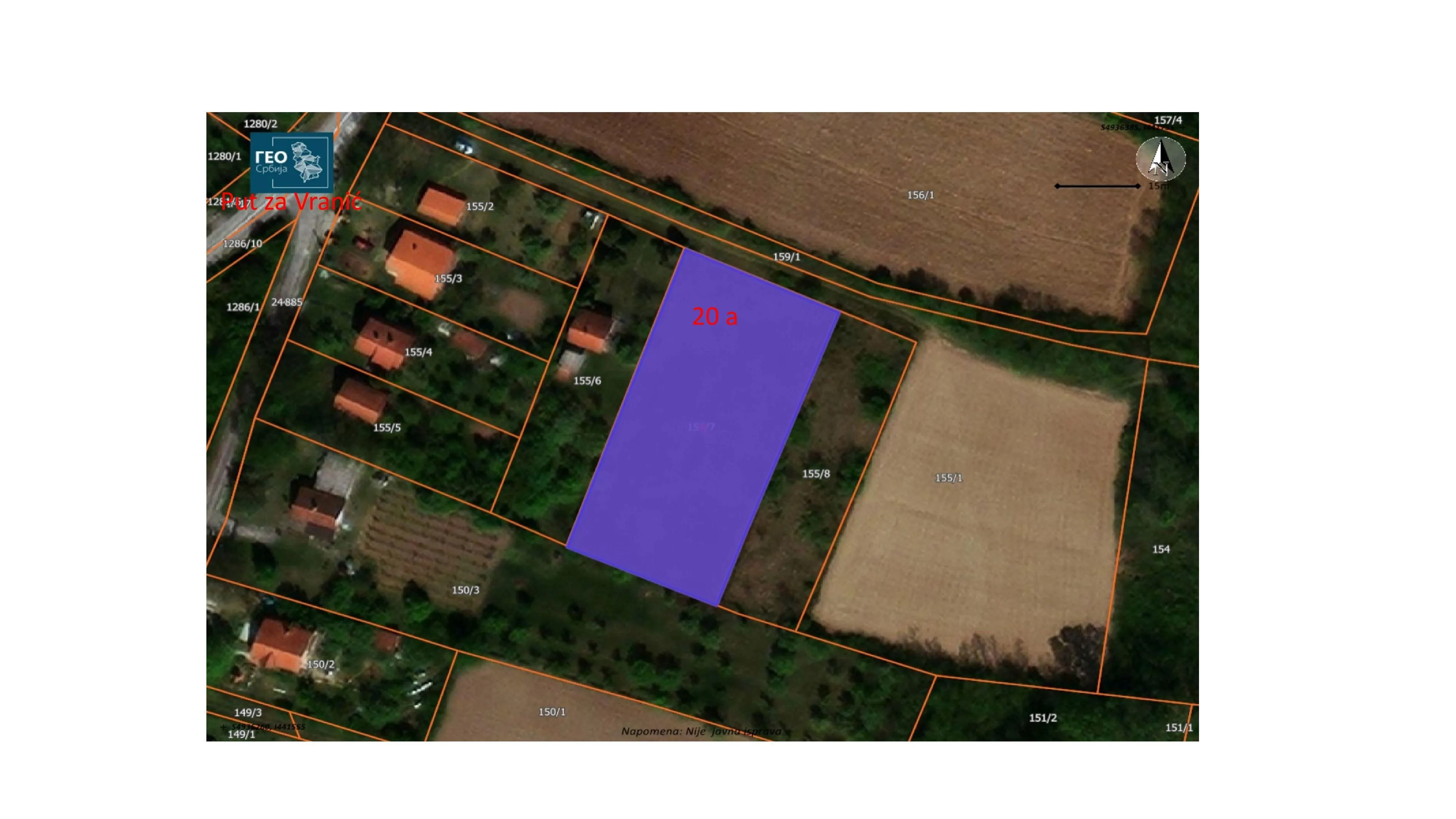 Zemljište - Obrenovac (Beograd)