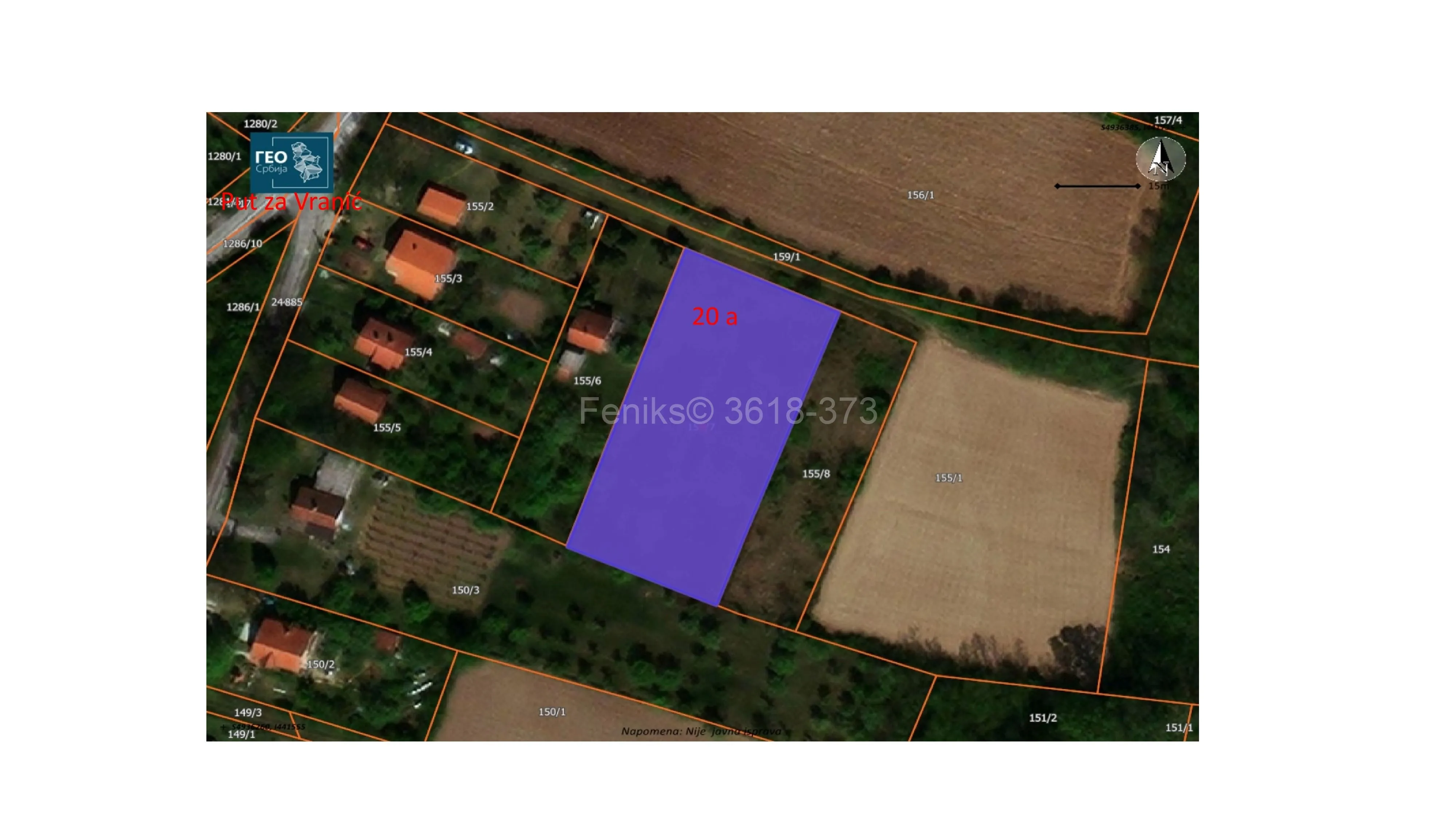 Zemljište - Obrenovac (Beograd)